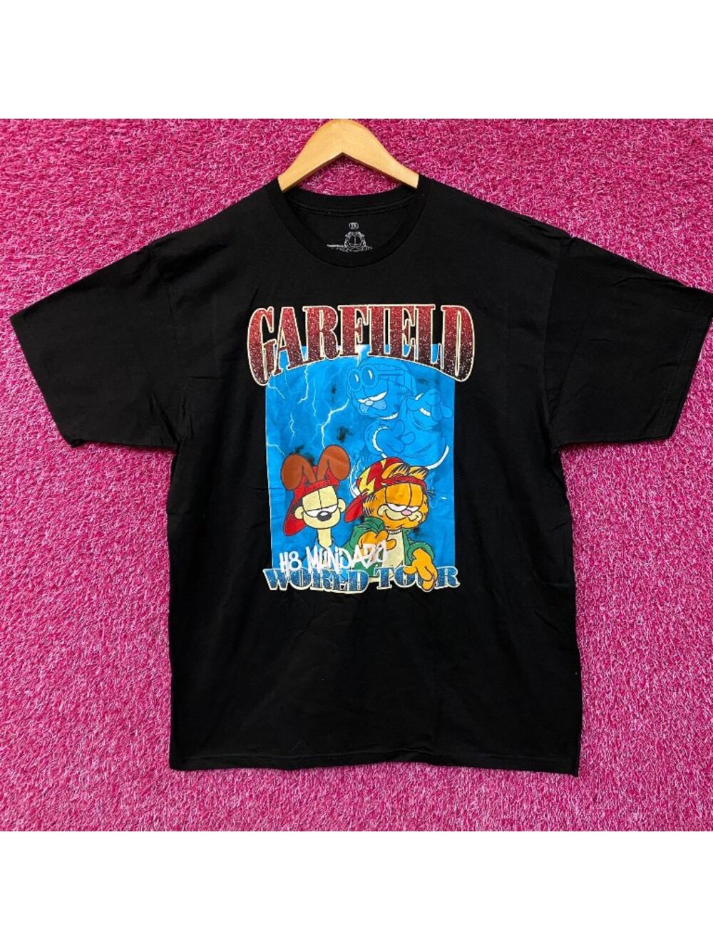 Nickelodeon Garfield H8 Munidaze World Tour T-Shirt 2XL